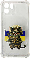 Силікон Xiaomi Redmi A1/A2 clear Heroes of Ukraine Case