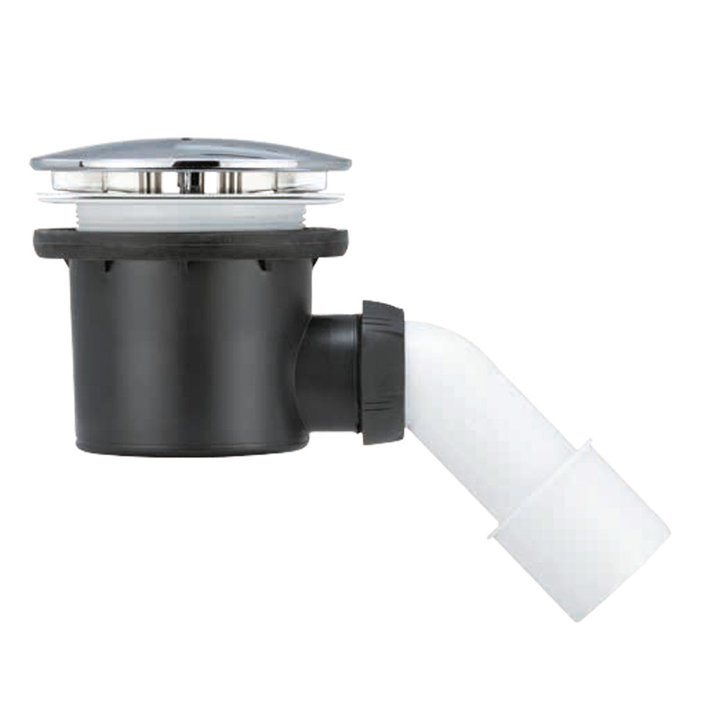 Сифон для душового піддону Tourbillon Ø90мм з адаптером Ø40/50мм WIRQUIN (9544100) Зроби це - Vdalo