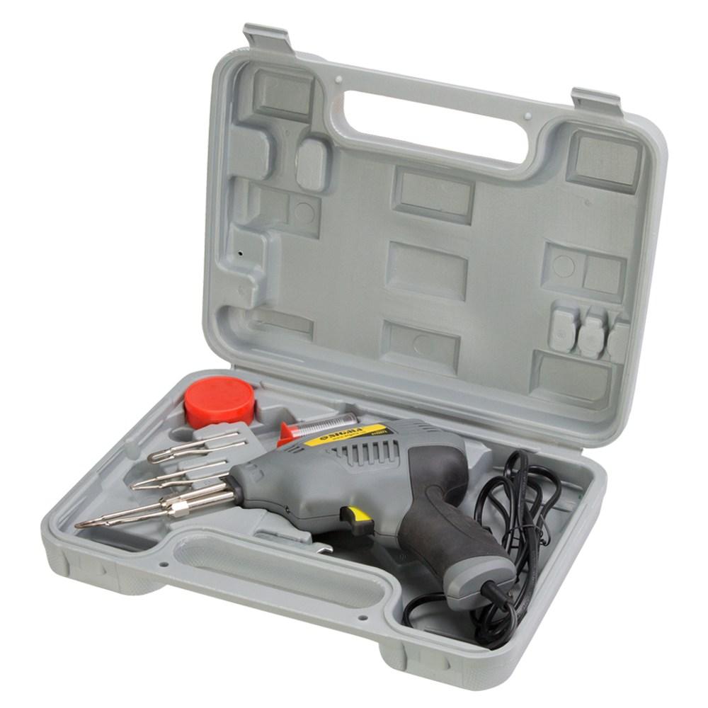 Паяльник імпульсний 250Вт 3-режиму+аксесуари 6шт кейс SIGMA (2742071) Зроби це - Vdalo