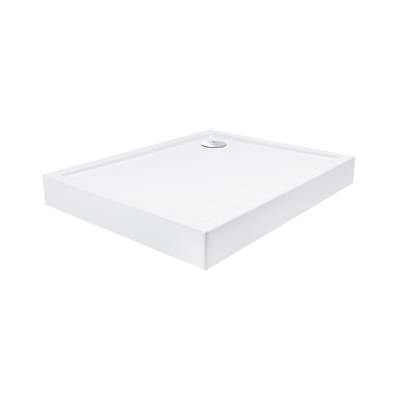 Душовий піддон Qtap Tern 301812C 100x80x12 см + сифон Зроби це - Vdalo