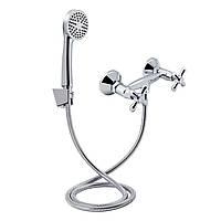 Змішувач для душу Lidz Dominox 363 двохвентильний (з душовим гарнітуром) (k35) LDDOM363CRM35107 Chrome Зроби це - Vdalo