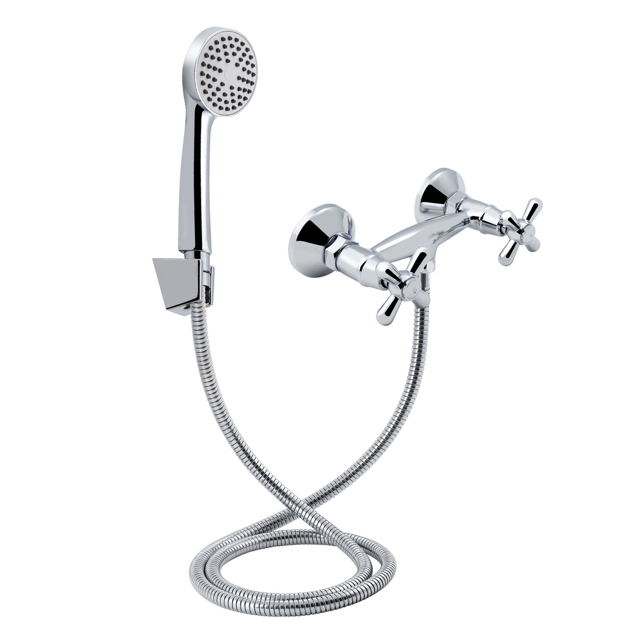 Змішувач для душу Lidz Dominox 363 двохвентильний (з душовим гарнітуром) (k35) LDDOM363CRM35107 Chrome Зроби це - Vdalo