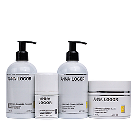 Набір косметики Anna Logor Purifying Complex для комбінованої шкіри обличчя