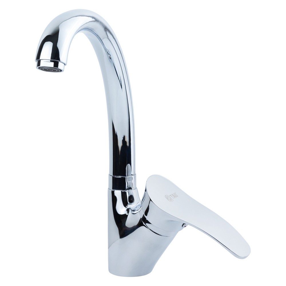 Змішувач s07 Ø40 для кухні гусак вухо лат. шток на гайці TAU SE-4B445C (9807140) Зроби це - Vdalo