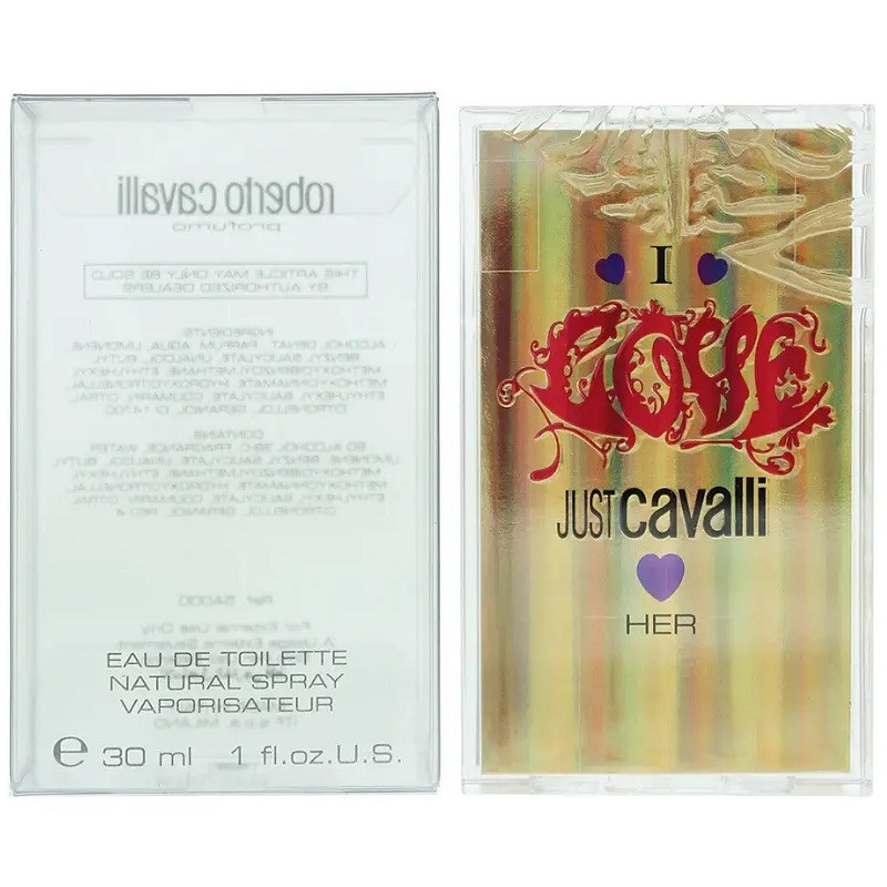 Just Cavalli I Love Her Roberto Cavalli туалетна вода 30 мл, фото 1