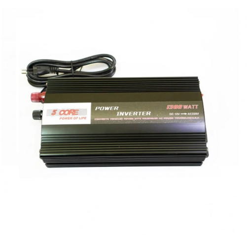 Перетворювач 5 CORE 1300W 12V AC/DC UPS+CHARGE