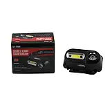 Налобний ліхтарик Bailong BL-1804A XPE+COB акумуляторний 1x18650 microUSB (7_00754), фото 2