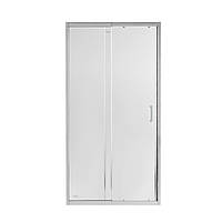 Душові двері в нішу Qtap Taurus CRM209-1.C6 90-100x200 см, скло Clear 6 мм, покриття CalcLess Зроби це - Vdalo