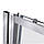 Душові двері в нішу Qtap Taurus CRM201-11.C6 110-120x200 см, скло Clear 6 мм, покриття CalcLess Зроби це - Vdalo, фото 3