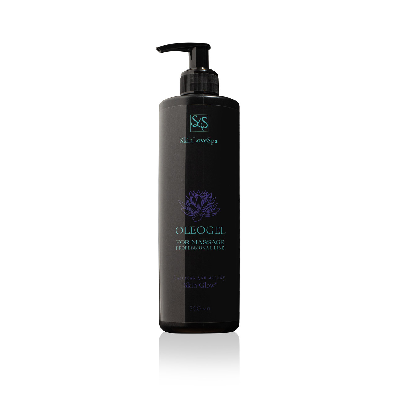 Олеогель "Skin Glow" - продукт для   професійного преміум масажу 500 мл