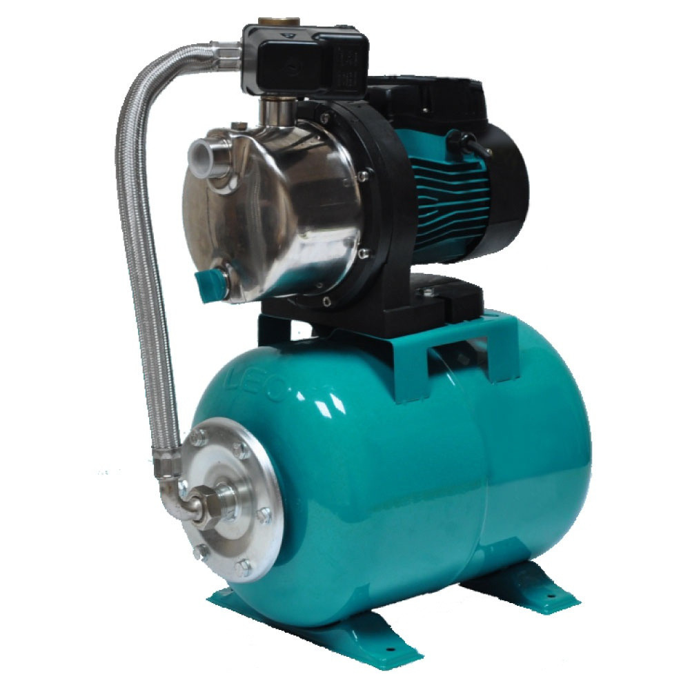 Станція 0.8кВт Hmax 39м Qmax 50л/хв (самовсмоктуючий насос нерж) 24л AquaticaLEO (775316/24) Зроби це - Vdalo