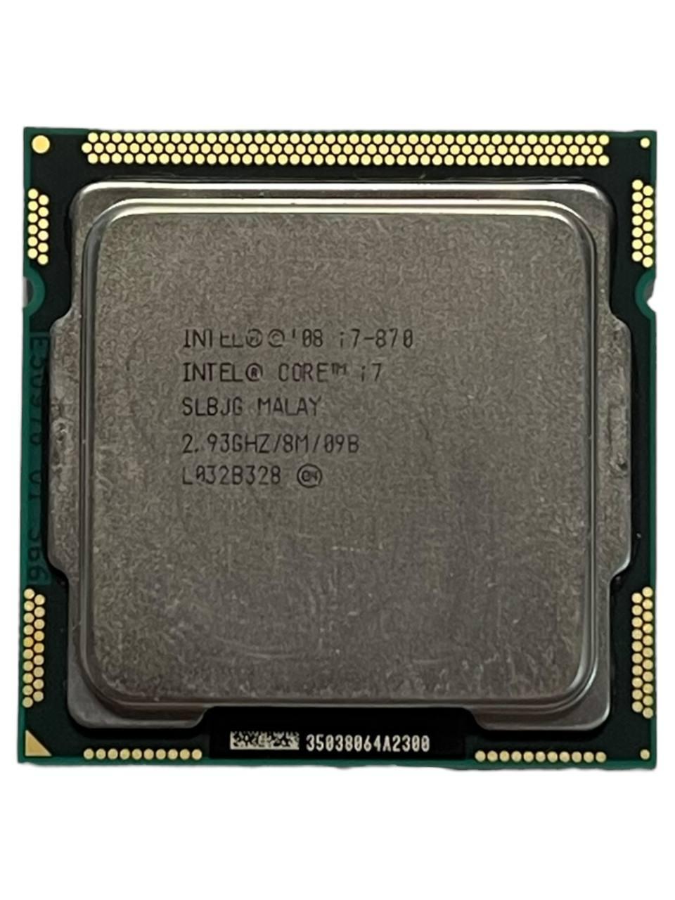 Процесор Intel | CPU Intel Core i7-870 2.93GHz (4/8, 8MB) | Socket FCLGA1156 | SLBJG