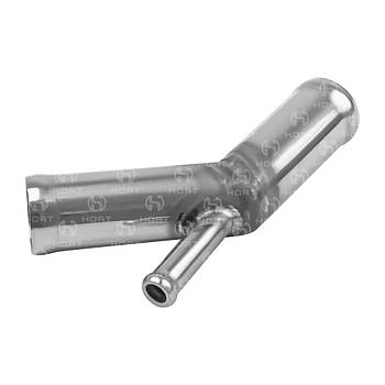 Патрубок з нерж. сталі системи охолодження трійник Toledo,Bora,Golf,Transporter,VW-1J0121087D HORT (BP770)