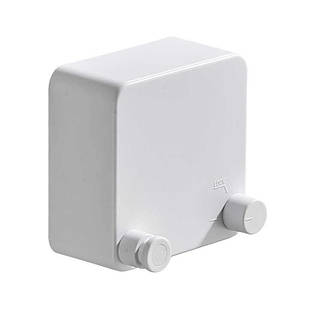 Сушарка для білизни настінна мотузка/трос з фіксатором 4.2м HP09_біла