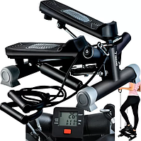 Степер з еспандерами та LCD дисплеєм Trizand 22776