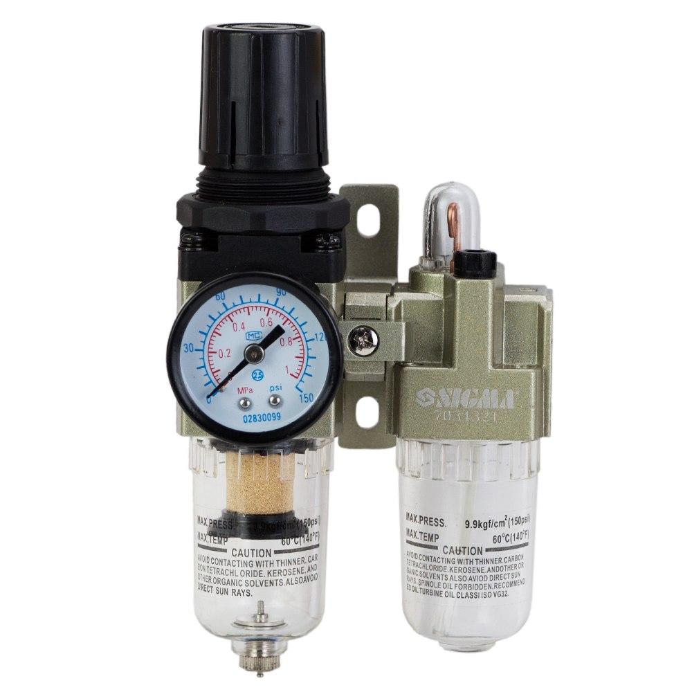 Блок підготовки повітря в зборі 600 л/хв 1/4" REFINE (7034321) Зроби це - Vdalo