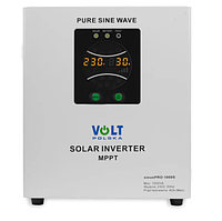 Мережевий сонячний інвертор (on-grid) Volt Polska SINUS PRO 1000S + 30A MPPT (50V) (3SPS100012)