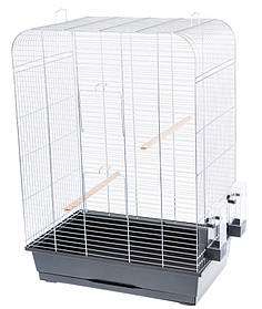 Клітка для середніх птахів NINA цинк INTERZOO, 54*34*75 см