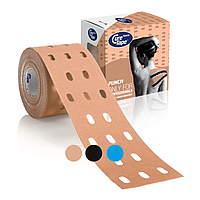 Кінезіо Тейп CureTape PUNCH 5см х 5м (Панч-тейп), 3 Кольори