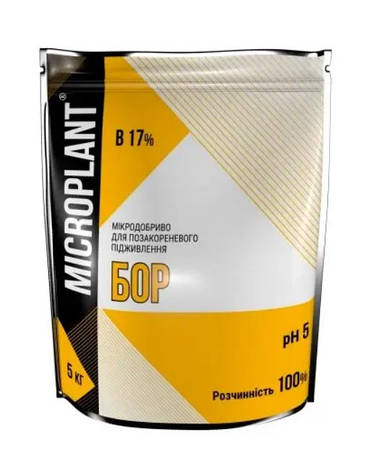 Мікродобриво Microplant Бор (Мікроплант) для соняшнику, ріпаку, сої, цукрових буряків, фото 1