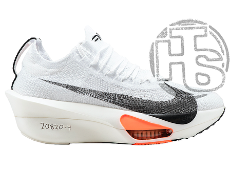 Чоловічі кросівки Nike Air Zoom Alphafly 3 Proto White Orange Black FD8356-100, фото 1