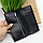 Гаманець чоловічий шкіряний на магнітах Handycover HC0079 чорний, фото 6