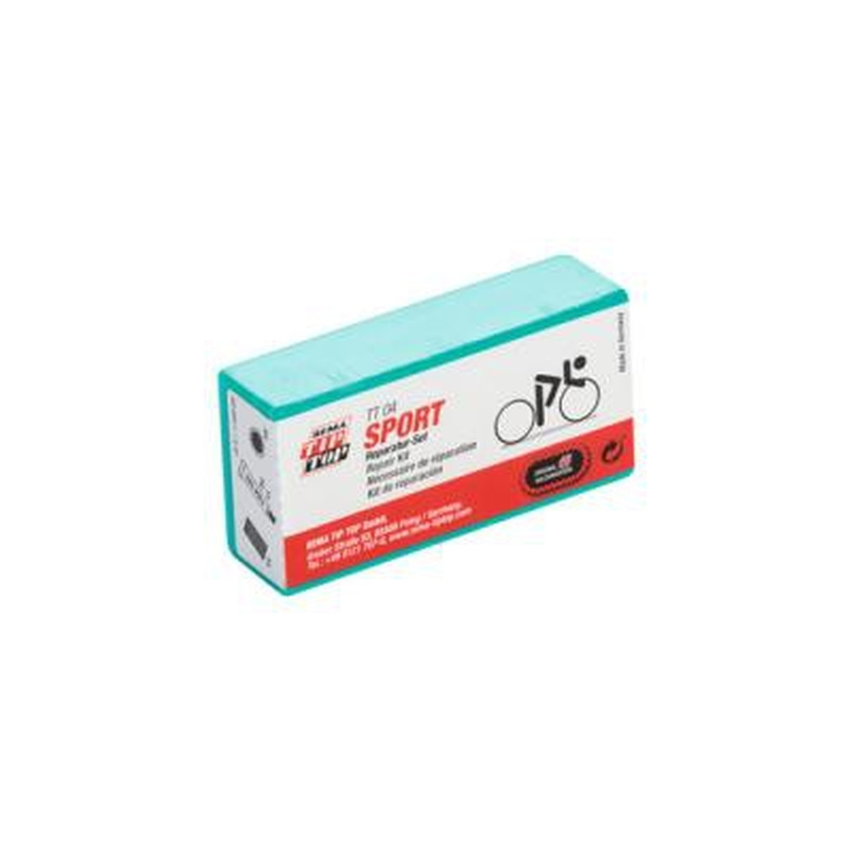 Велоаптечка TipTop TT-04 SPORT (5 латок, 1 наждак, 1 клей), фото 1