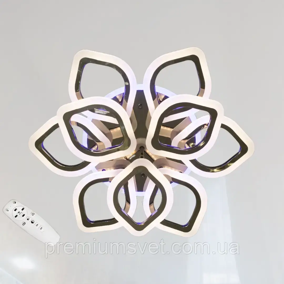 Люстра світлодіодна стельова A8073/6+3 BHR LED 3color dimmer