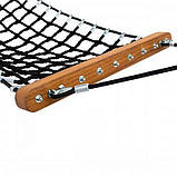 Дитячий вуличний гамак із каната армованого. Гамаки в парки та двору на майданчик. Крепкый гамак, фото 4