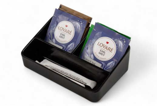 Органайзер для чайних пакетиків 15.5х10х5см Підставка для чайних пакетиків Коробка для чайних пакетиків