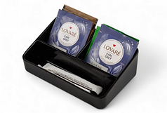 Органайзер для чайних пакетиків 15.5х10х5см Підставка для чайних пакетиків Коробка для чайних пакетиків