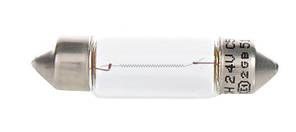 Лампа автомобільна C5W 24V 5W SV8.5-8 пальчик 35мм (Bosch 1987302507)