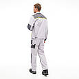 Костюм КУПЕР куртка та штани, світлосірого кольору з сірим, фото 3