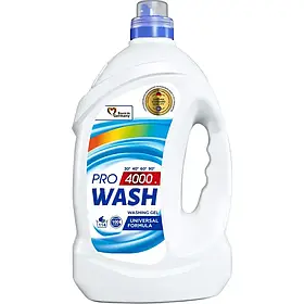 Гель для прання ProWash 4000 універсальний, 4 л