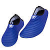 Дитячі тапочки коралки для хлопчиків M р.28-29, устілка 17-17.5см взуття для пляжу та басейну PL1812, Синій, фото 7