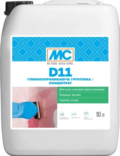Глибокопроникаюча ґрунтовка / концентрат MC-Bauchemie D 11