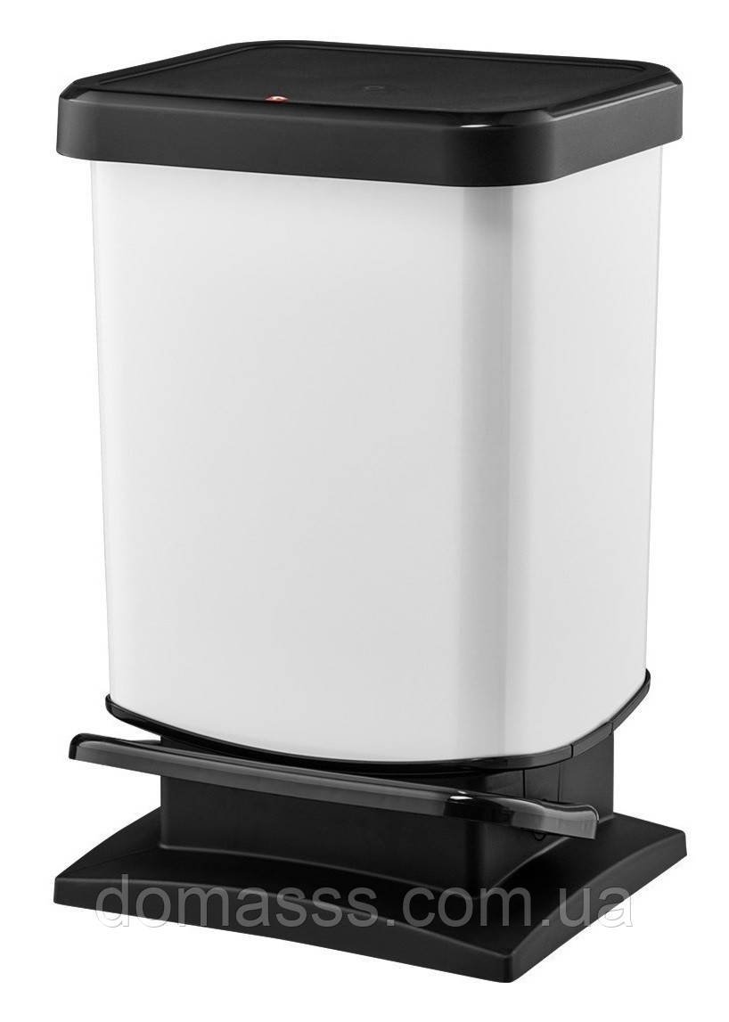 Відро для сміття Rotho "Paso" 20L (17540) білий