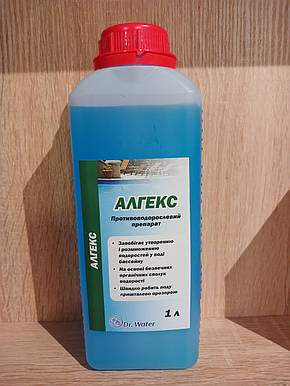 Хімія для басейну Засіб проти водоростей Algex 1л, фото 1