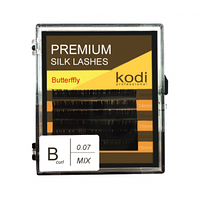 Вії B 0.07 (6 рядів: 10/11/12 мм) паковання Butterfly