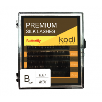 Вії B 0.07 (6 рядів: 10/11/12 мм) паковання Butterfly