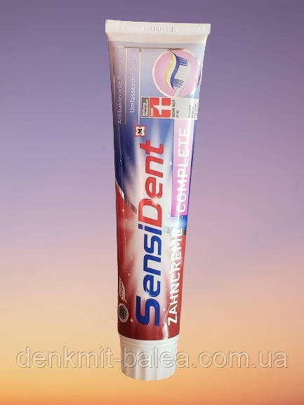 Зубна паста Антибактеральна Sensi Dent Complete Zahncreme 125 мл.