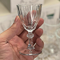 Набір із 6 чарок на ніжці "Смерека", 50мл, фото 3