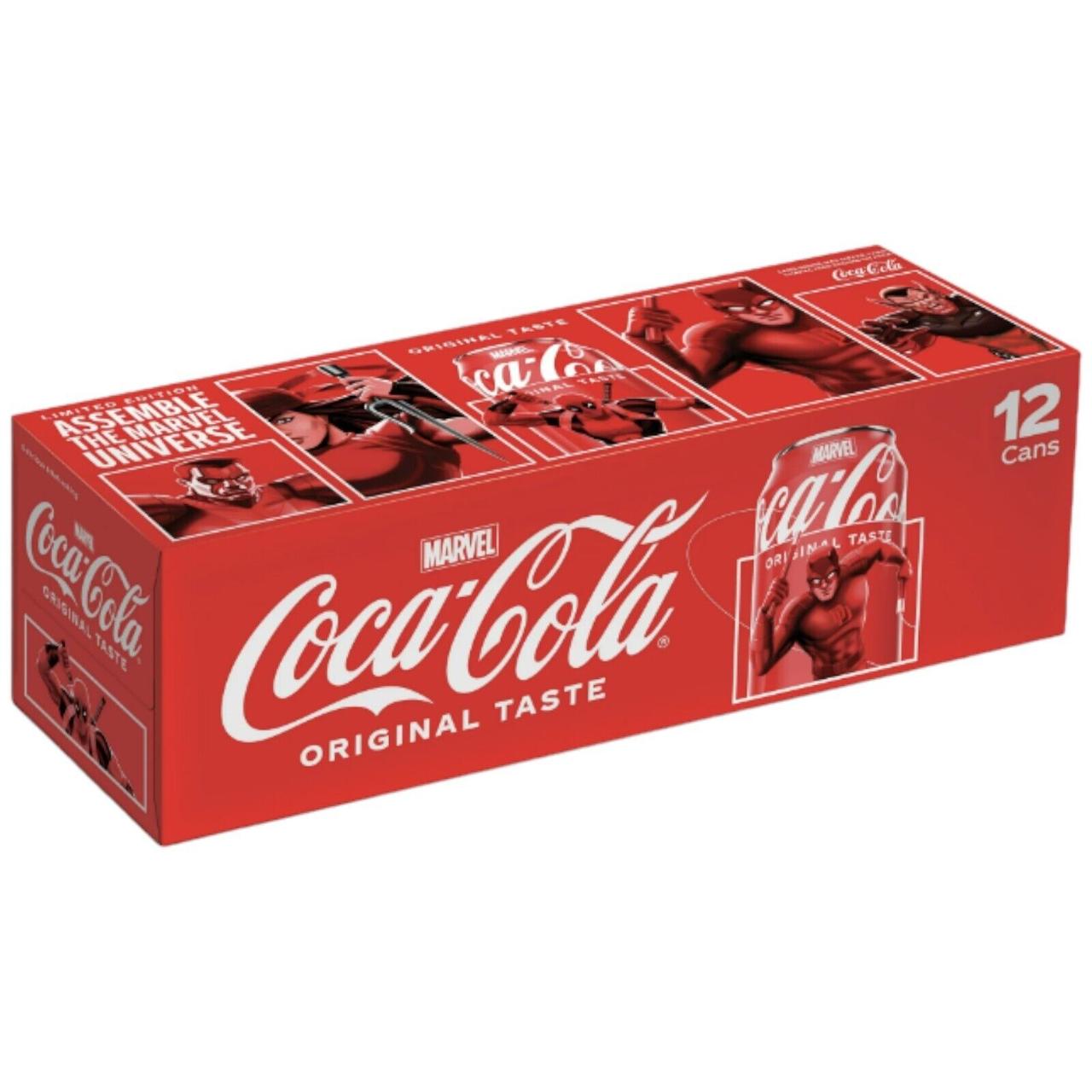 Блок Кока Кола Марвел Coca-Cola Marvel Drink Multipack 12x355мл (ID ...