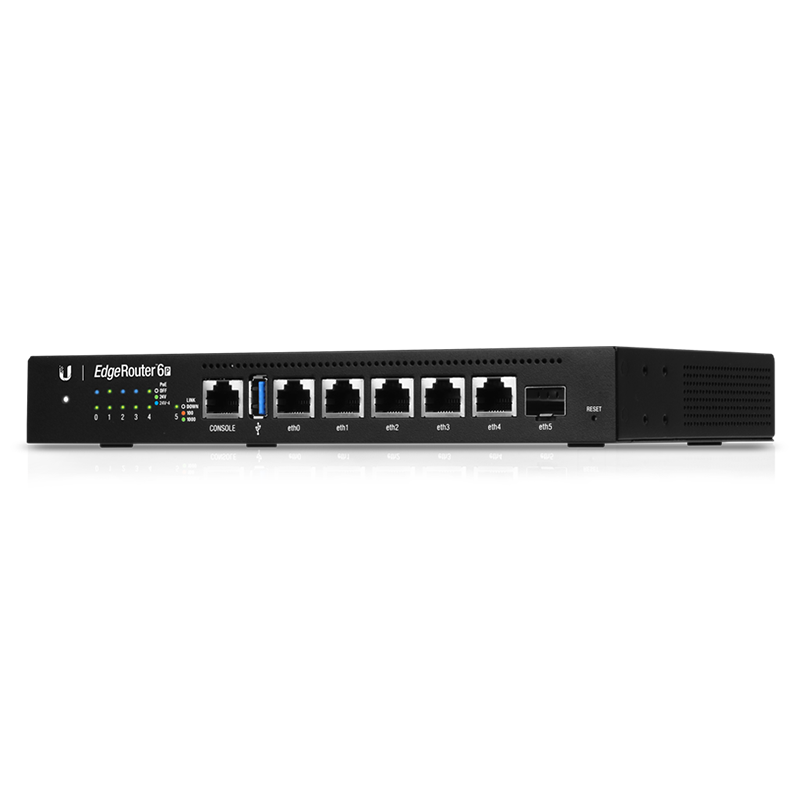 Wi-Fi роутер Ubiquiti EdgeRouter 6P