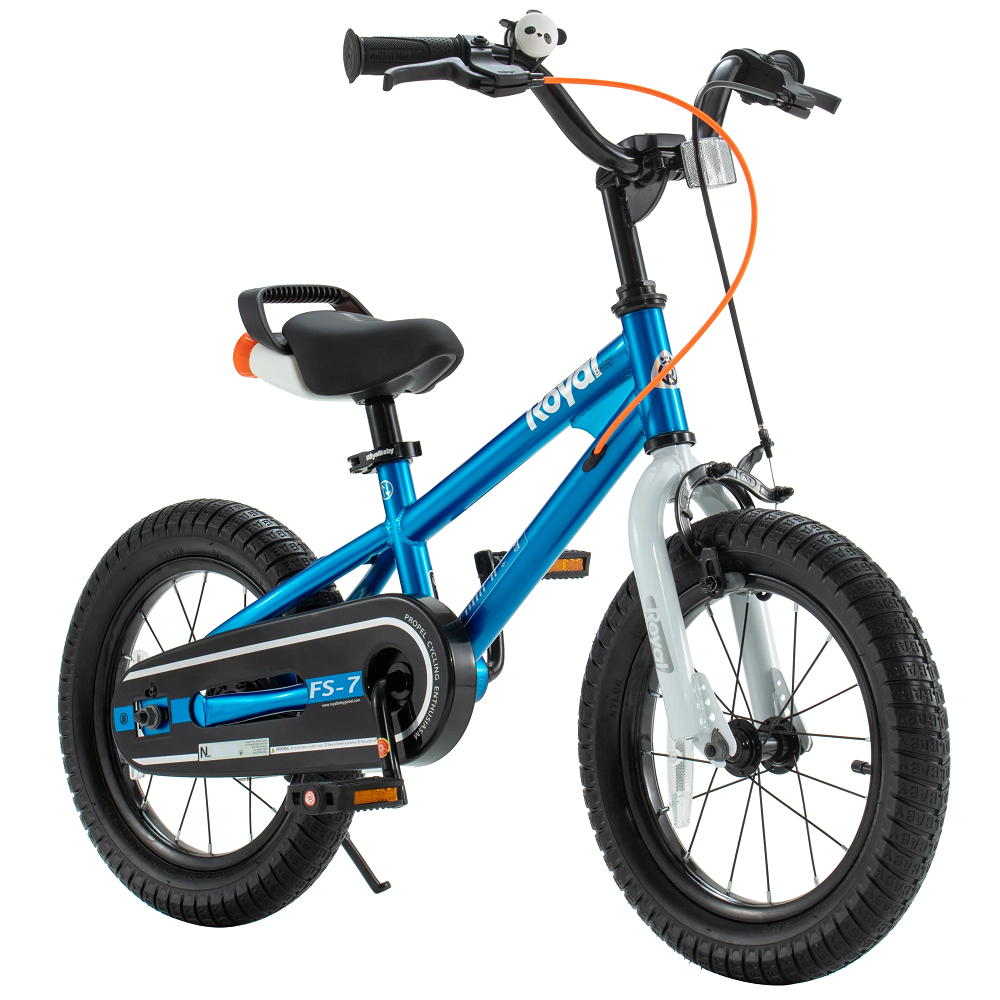 Велосипед RoyalBaby FREESTYLE 7TH 14", OFFICIAL UA, синий (AS)