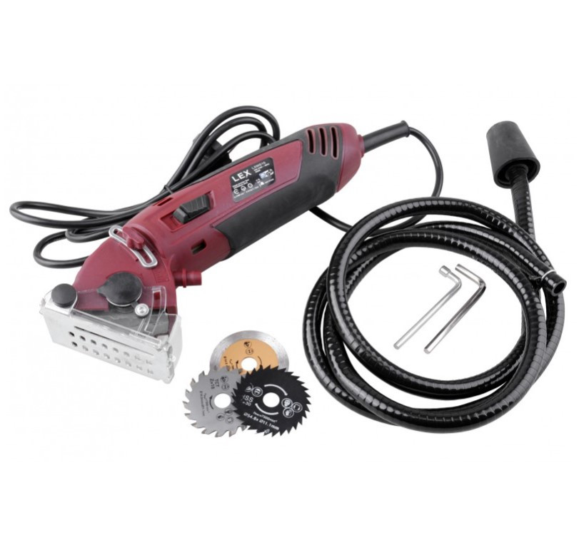 Дискова пила універсальна, роторайзер 400Вт LEX LXMS10