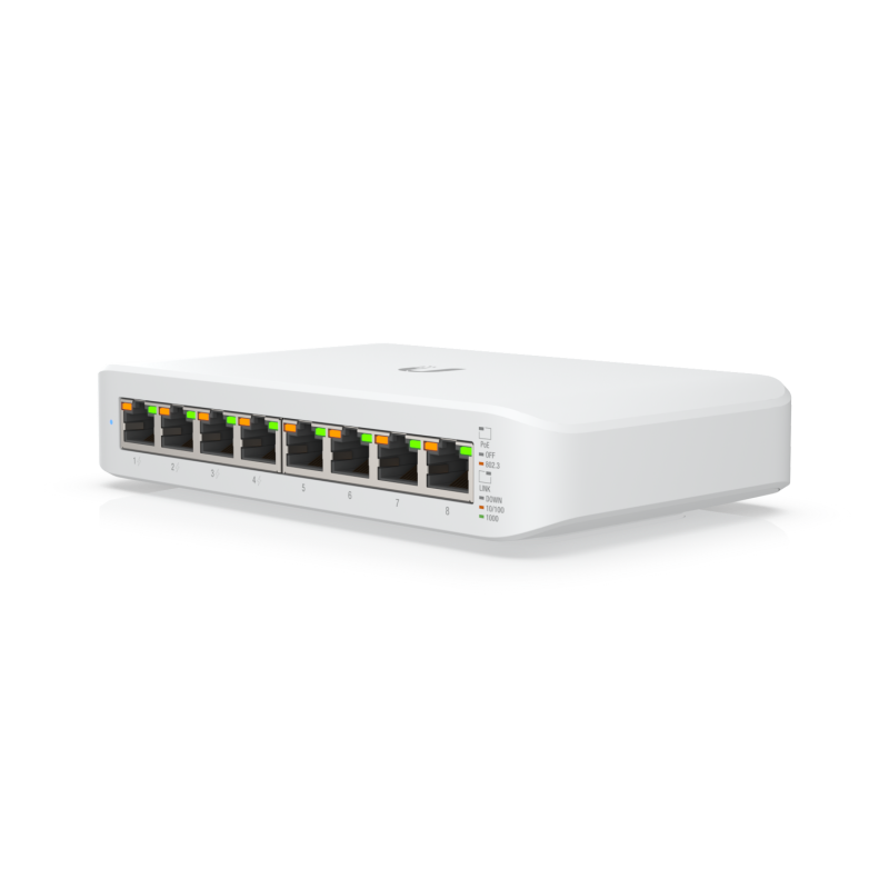 Комутатор Ubiquiti UniFi Switch Lite 8 PoE, фото 1