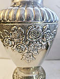 Мельхіорова ваза Троянди, фото 2