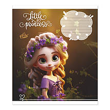 Зошит 12 листов клітка "Бриск" / Маленька принцеса 2, фото 2