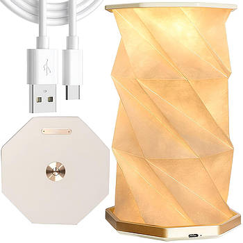 Настільний світильник нічник, від USB, Rotating Lamp / Світлодіодний нічник складаний / Акумуляторний нічник